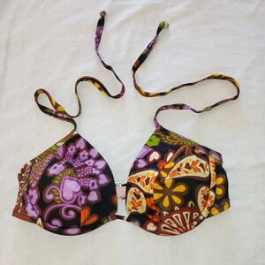 Sz.34C Womens Victoria Secret Retro Paisley Bikini Top